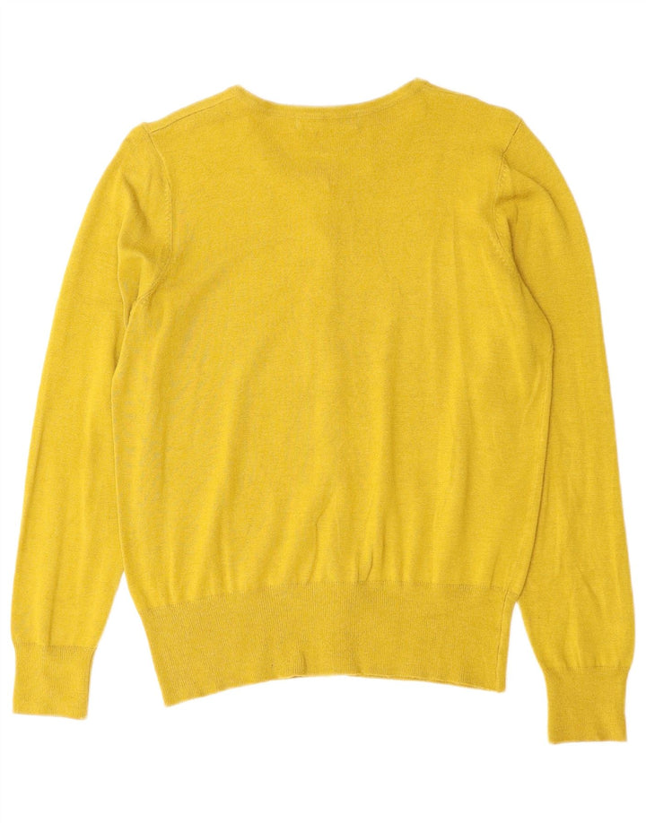 MARKS & SPENCER Ženski kardigan pulover UK 10 Small Yellow
