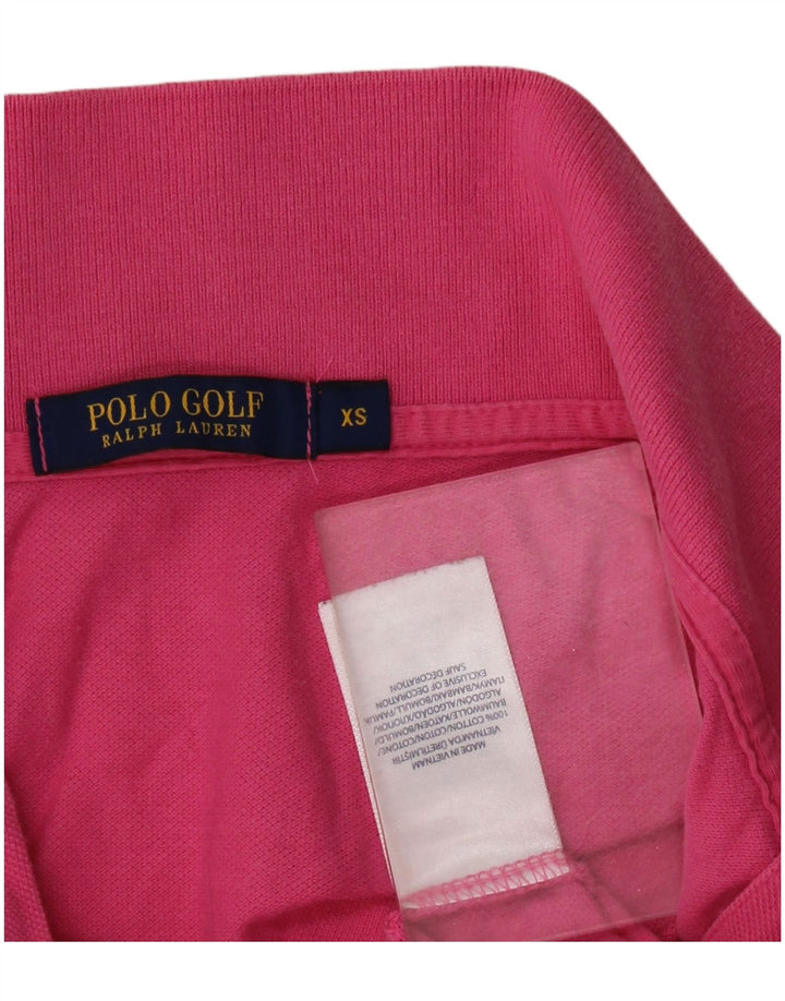 POLO RALPH LAUREN Ženska polo majica UK 6 XS, ružičasti pamuk