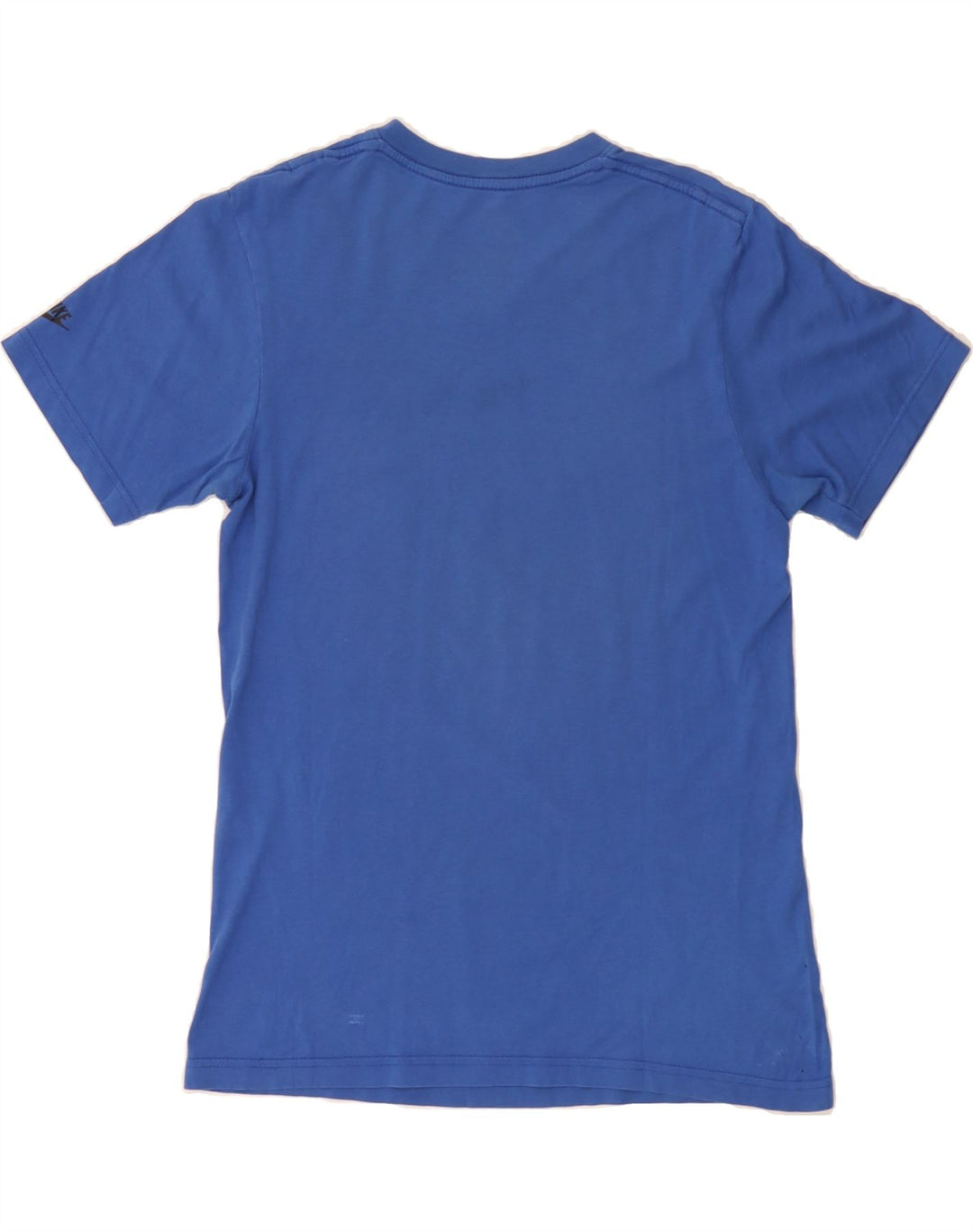 NIKE Mens Standard Fit Graphic T-Shirt Top Small Blue Vintage Nike and Second-Hand Nike from Messina Hembry 