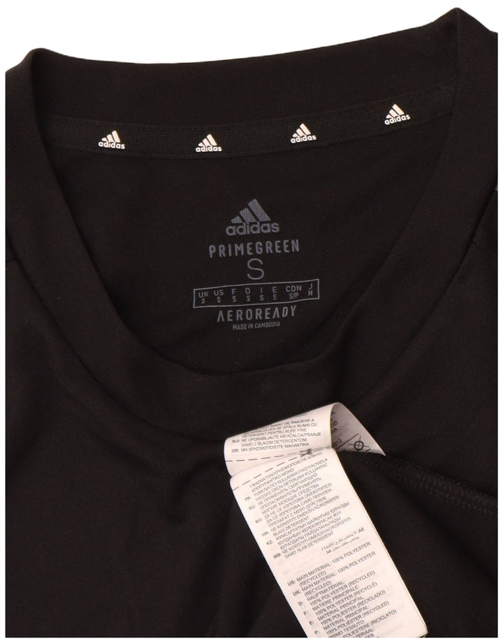 Adidas muška Aeroready majica s kratkim rukavima, mali crni poliester