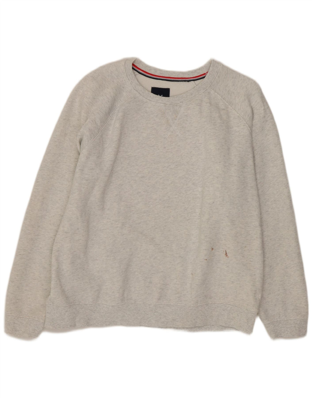 Crew Clothing Ženska prekomjerna majica s kratkim rukavima UK 18 XL Siva Flecked