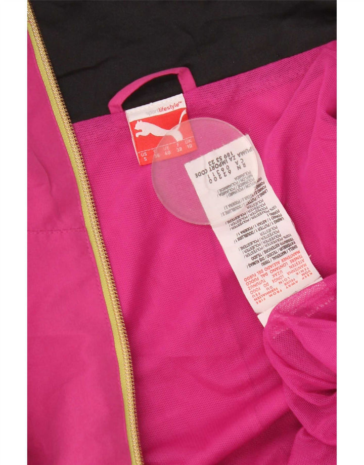 Puma ženska gornja jakna trenirke UK 10 Small Pink Polyester