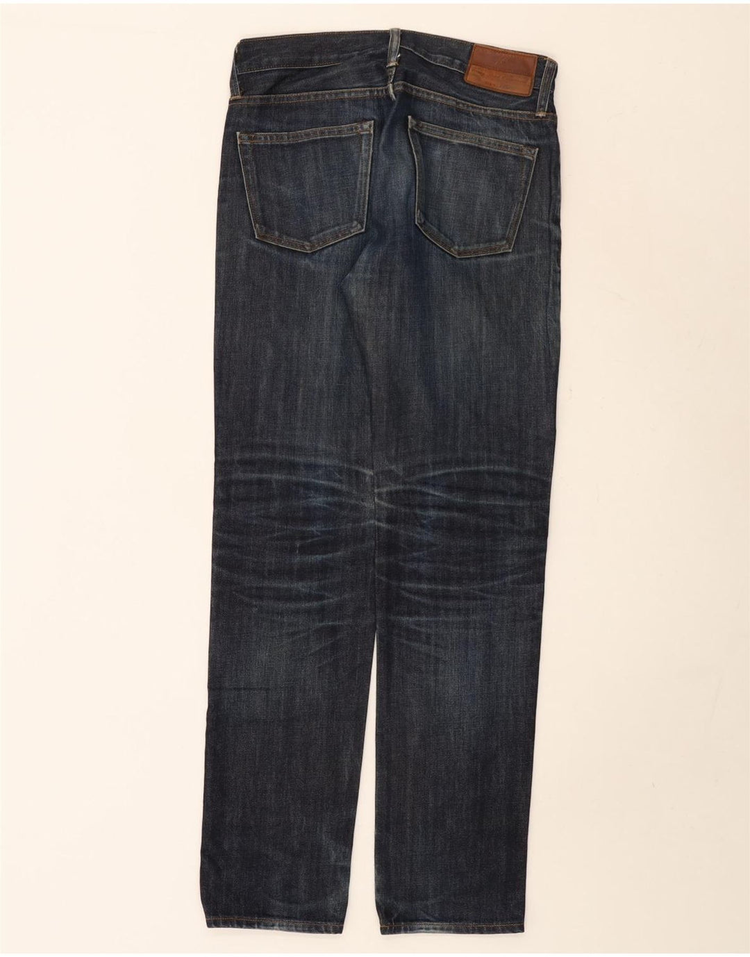 J. CREW Muške 770 ravne traperice W29 L32 tamnoplave