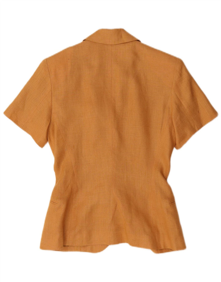 Cacharel Ženska jakna s 4 gumba EU 36 Small Beige Linen