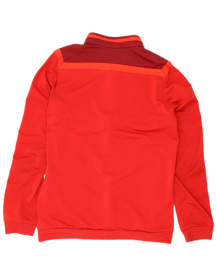 Adidas trenirka za dječake 11-12 godina crvena poliester