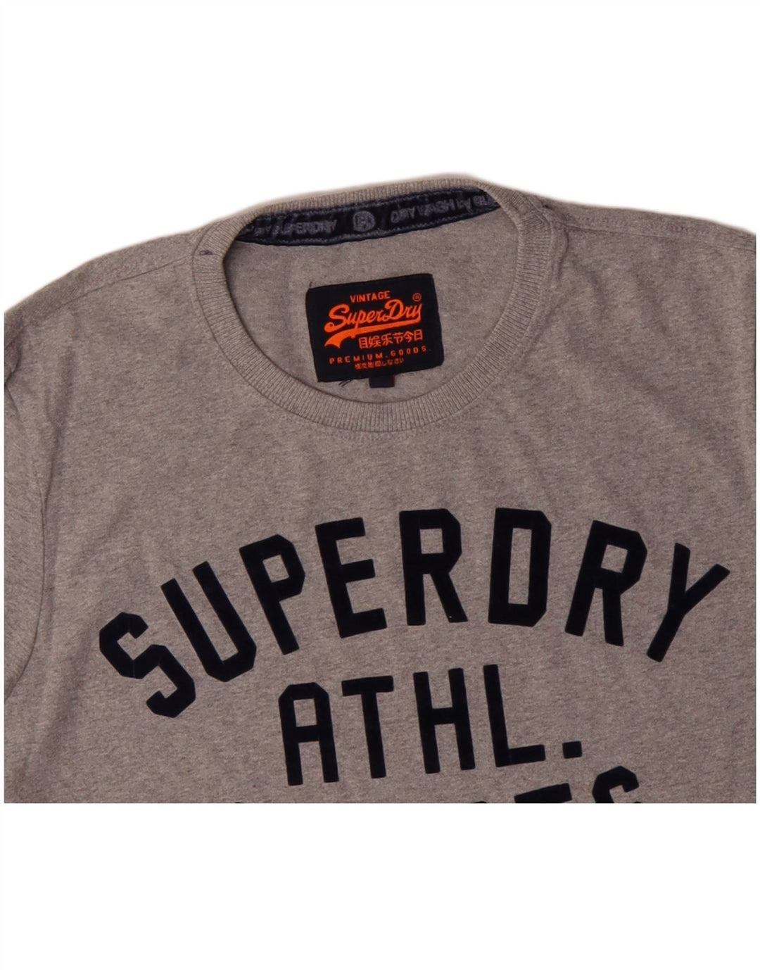 SUPERDRY muška majica kratkih rukava s grafičkim motivima, veliki sivi pamuk