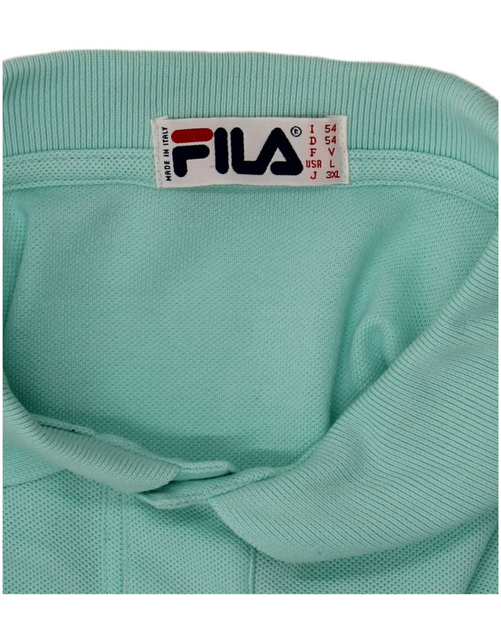 FILA muška polo majica IT 54 XL tirkizna
