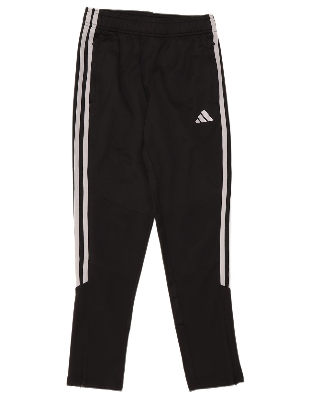Adidas Hlače za trenirku za dječake 11-12 godina crne poliesterske