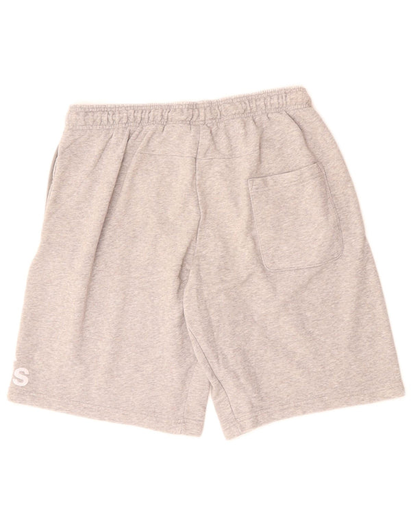 ADIDAS muške kratke sportske hlače s grafičkim motivima XL, sivi pamuk