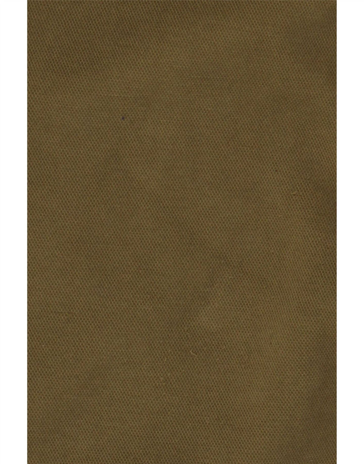 ADIDAS muški pulover s kapuljačom s grafičkim patentnim zatvaračem, veliki kaki