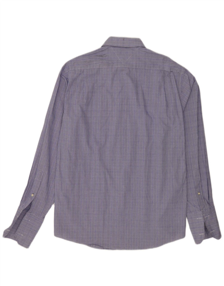 Tommy Hilfiger muška svečana košulja veličina 15 1/2 srednje plava houndstooth