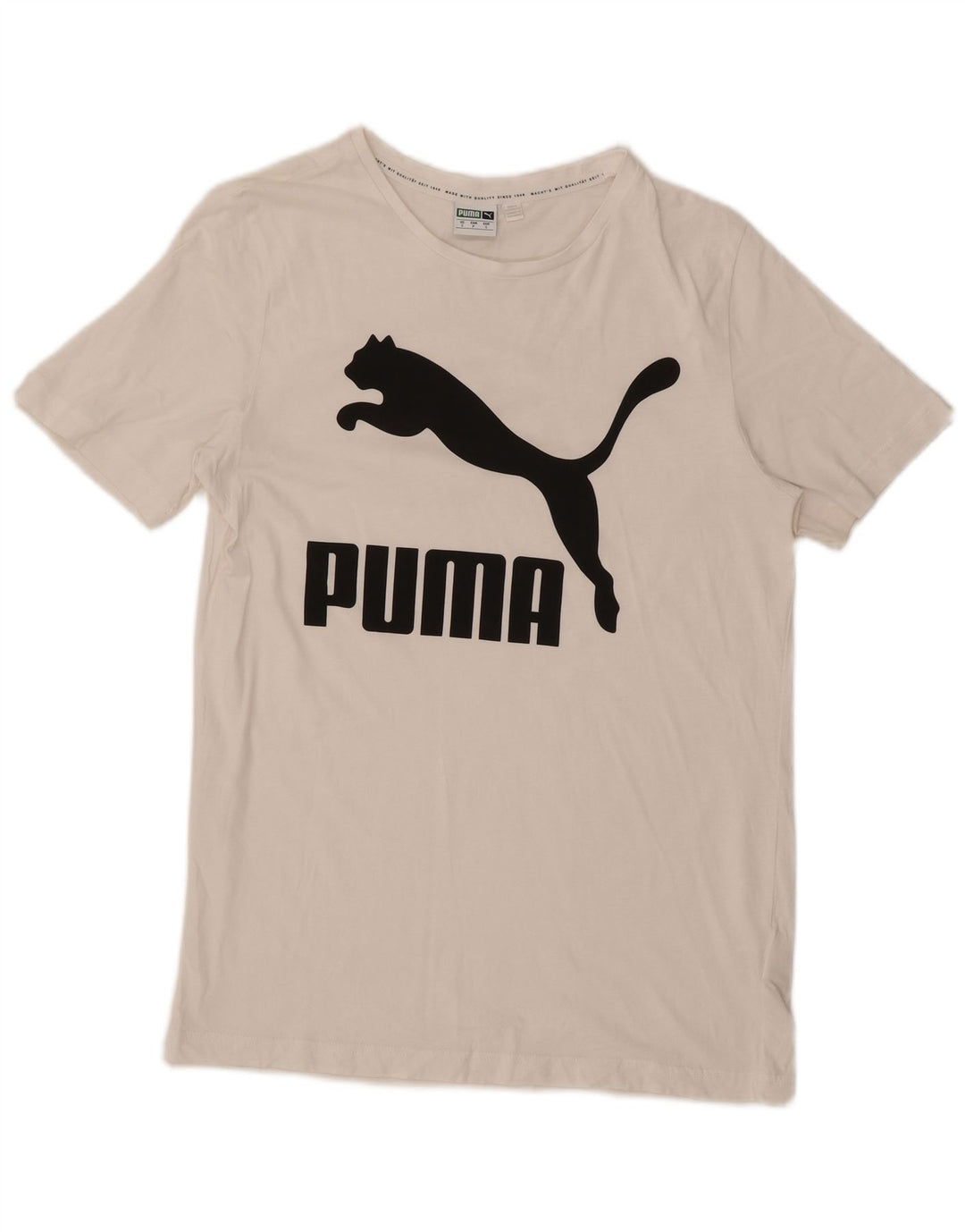 Puma muška majica kratkih rukava s grafičkim motivima, mali bijeli pamuk