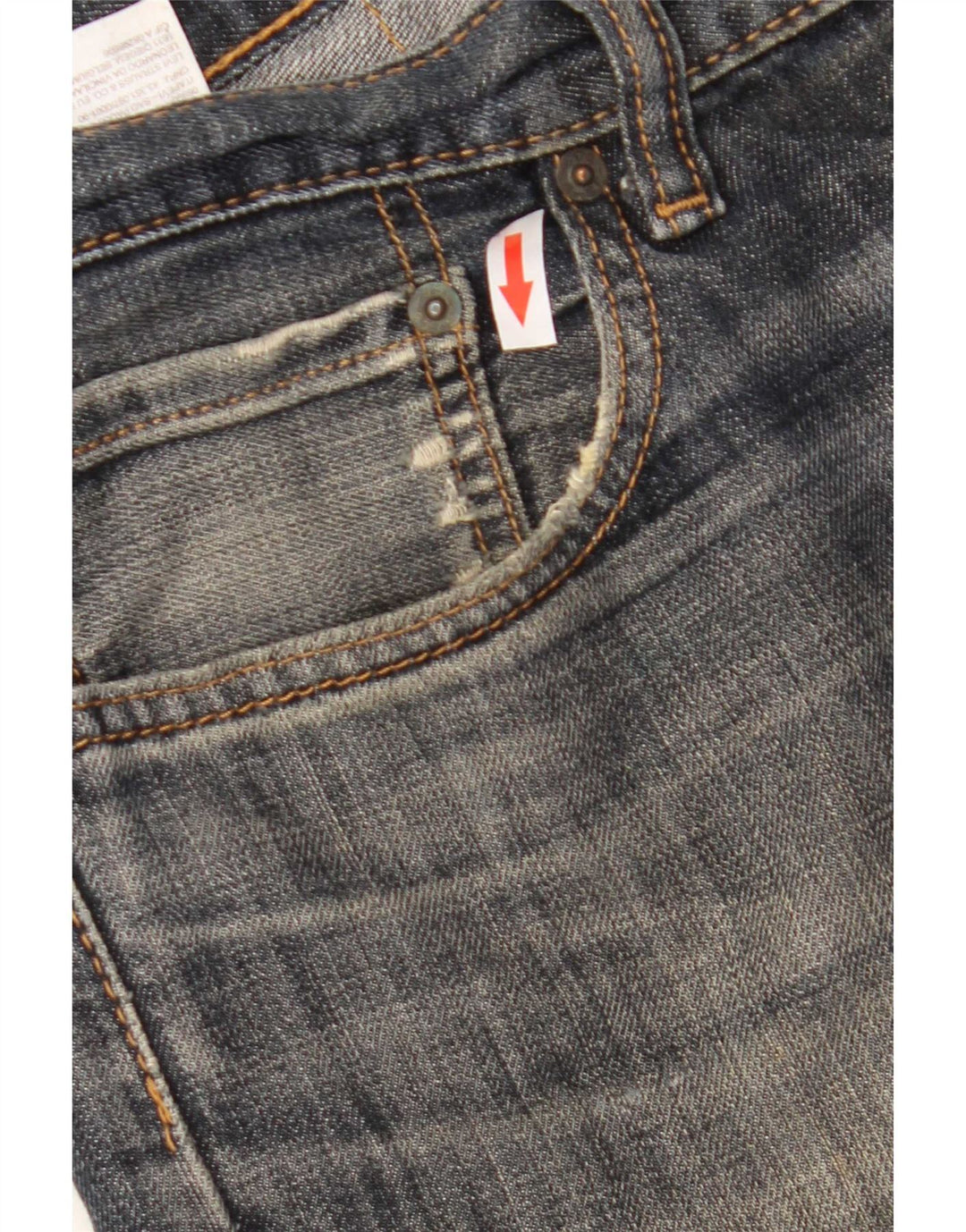 Levi's muške 505 ravne traperice W36 L30 plavi pamuk