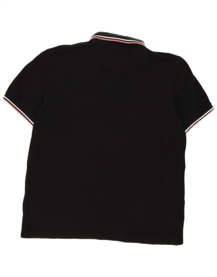Fred Perry muška polo majica Srednje crni pamuk