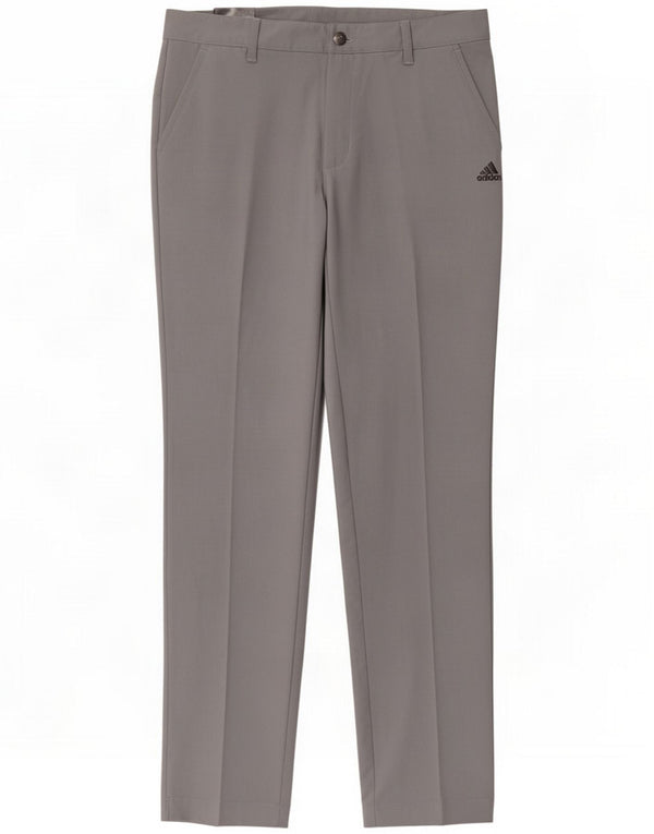 Adidas muške sužene chino hlače W32 L32 sivi poliester