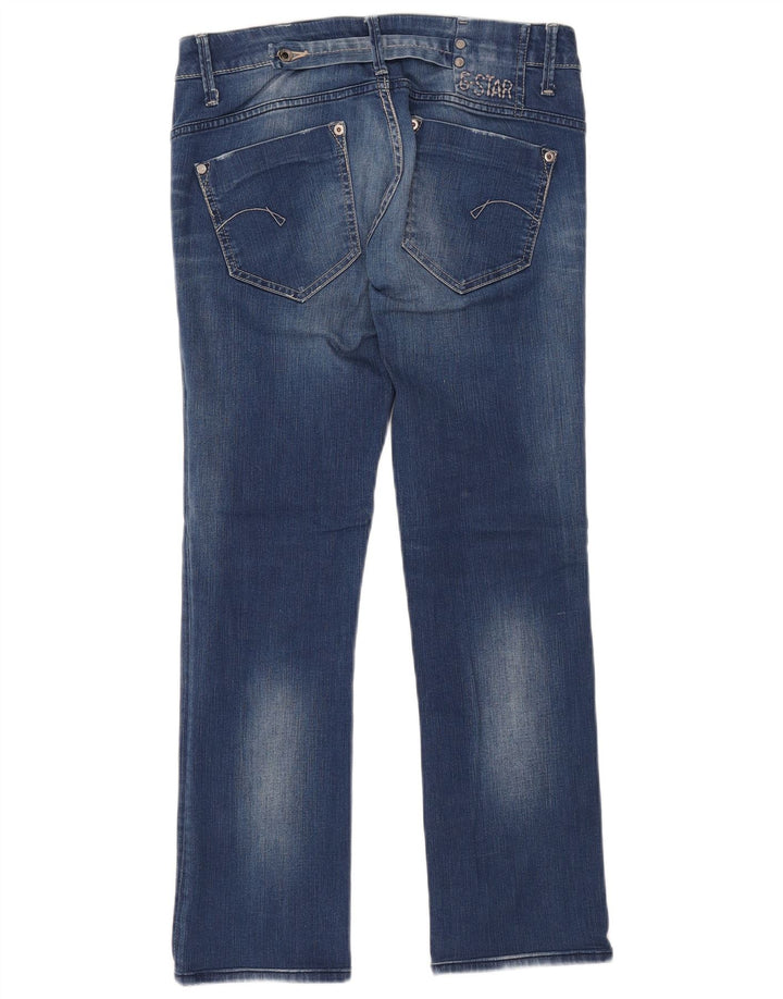G-STAR Ženske Bootcut traperice W28 L28 Plavi pamuk