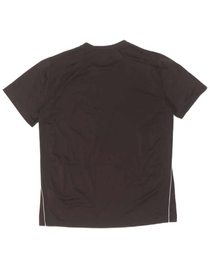 Nike Dri Fit majica kratkih rukava, veliki crni poliester