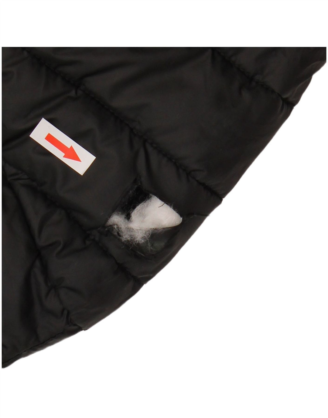 ELLESSE Muška podstavljena jakna s kapuljačom UK 40 veliki crni poliester