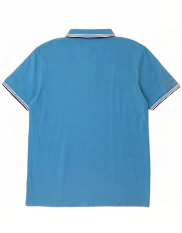 Hugo Boss muška polo majica 2XL plavi pamuk