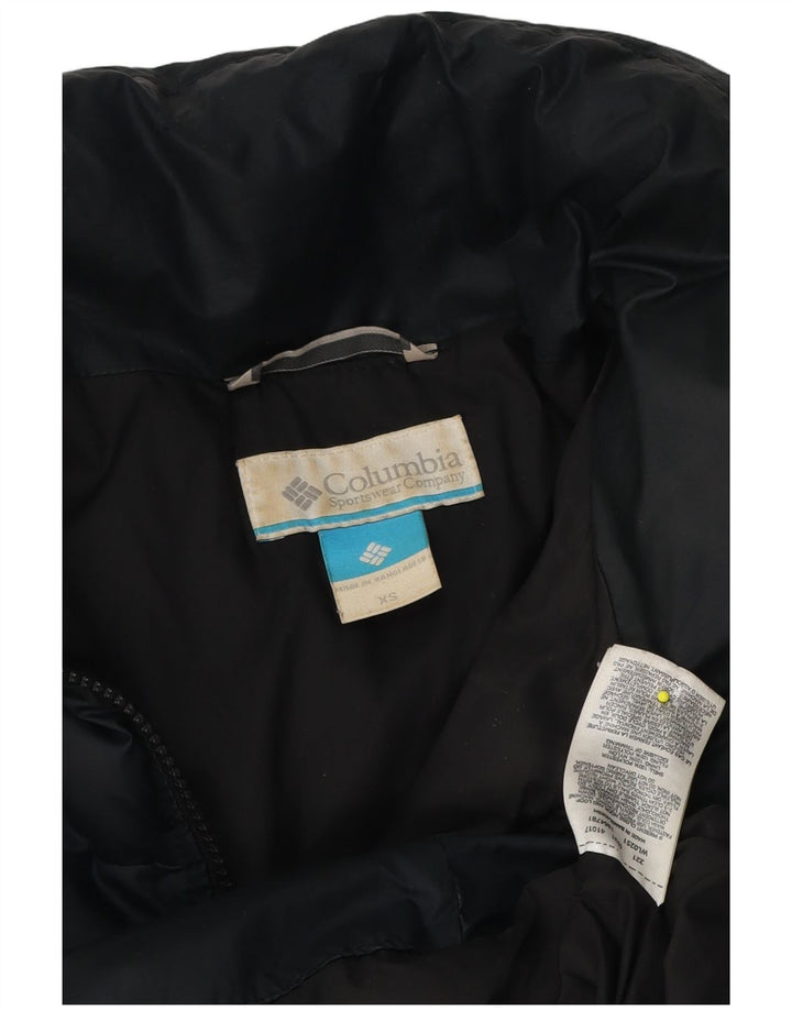 Columbia ženska prevelika podstavljena jakna UK 6 XS tamnoplavi poliester