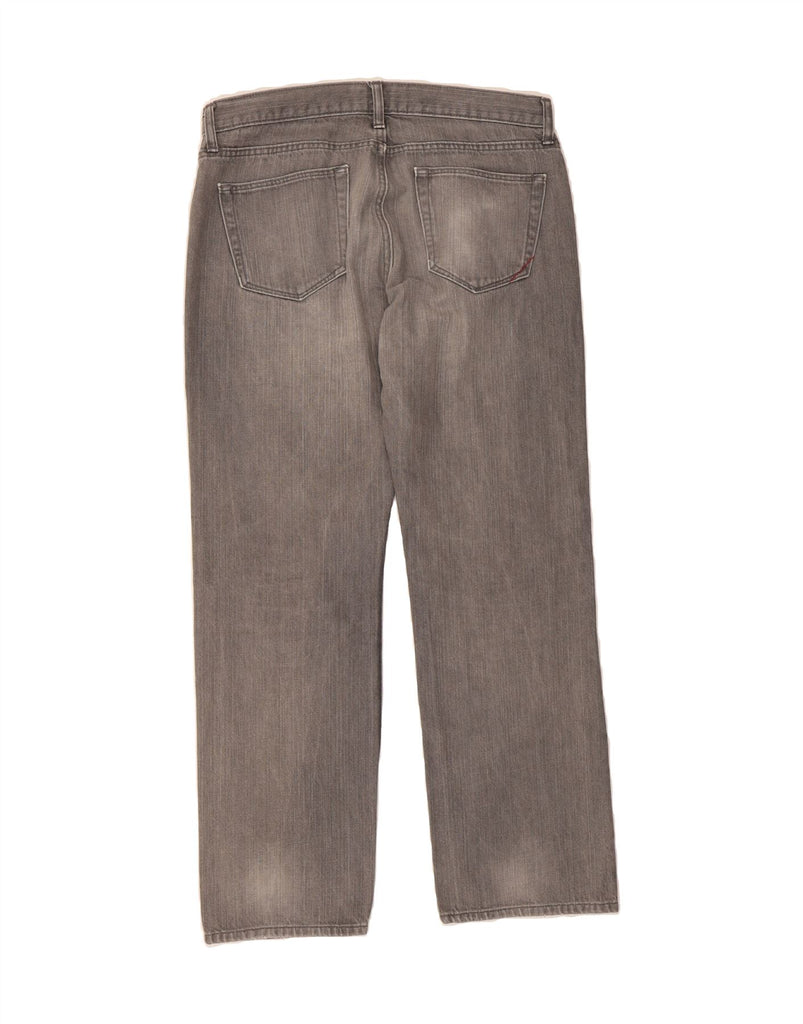 BANANA REPUBLIC Mens Straight Jeans W34 L32 Grey Cotton Vintage Banana Republic and Second-Hand Banana Republic from Messina Hembry 