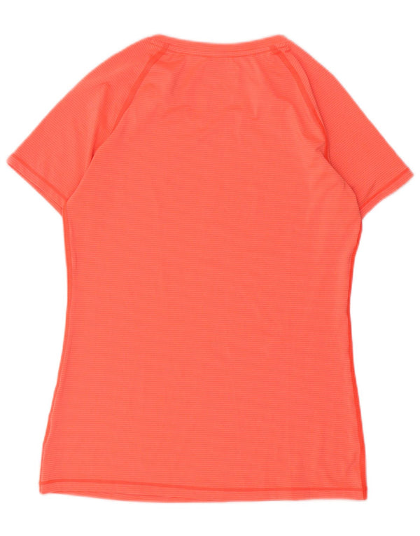Under Armour ženska majica kratkih rukava Heat Gear Top UK 10 Mali narančasti poliester