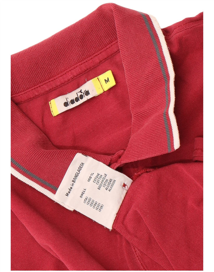 DIADORA Muška polo majica srednje kestenjaste pruge, pamuk