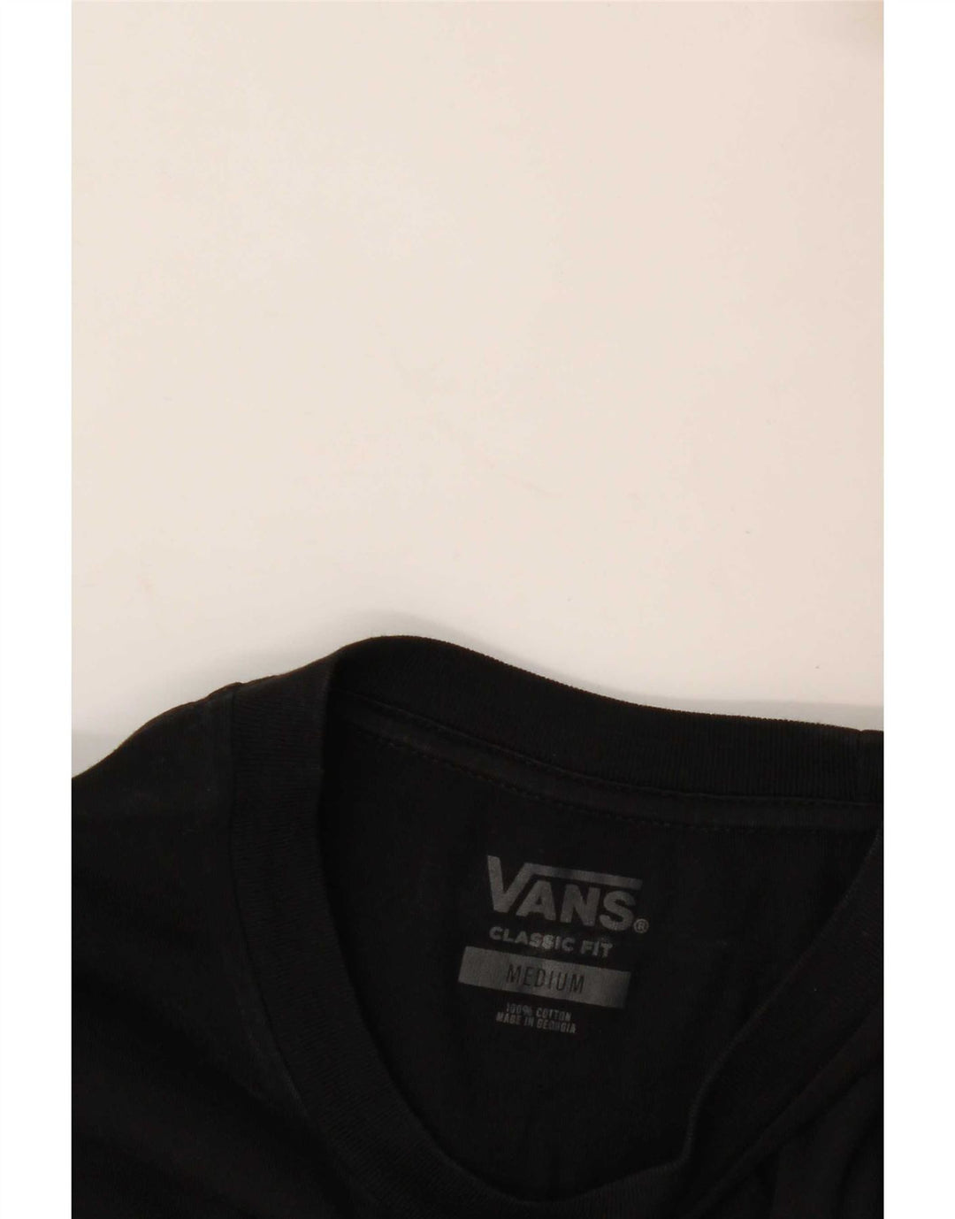 Vans muška klasična majica kratkih rukava Srednji crni pamuk