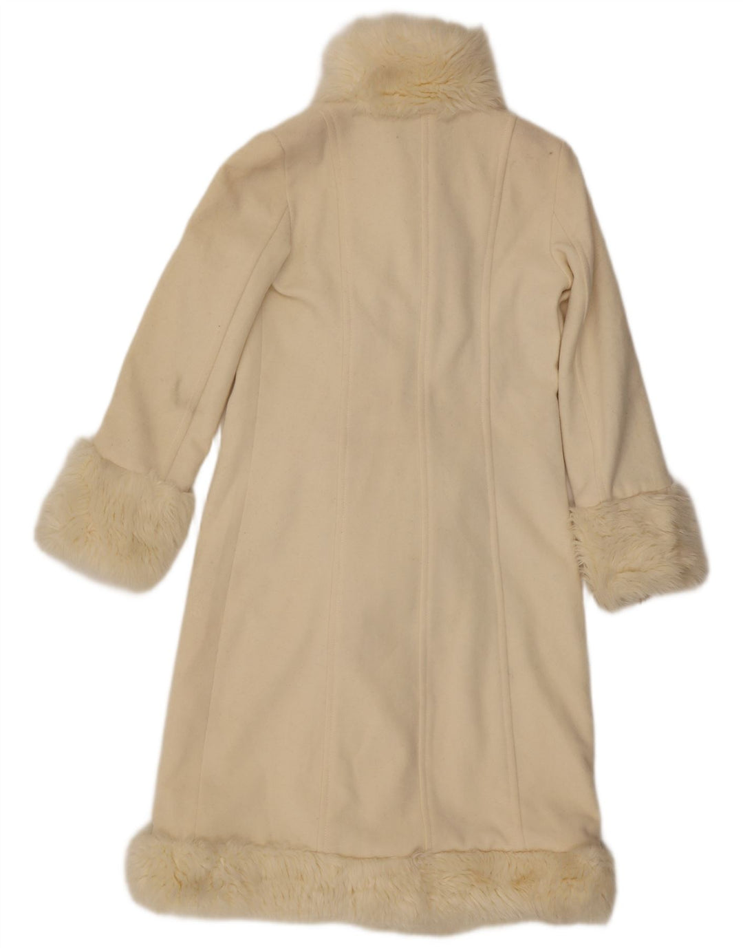 Zara ženski kaput UK 10 Small Beige Wool
