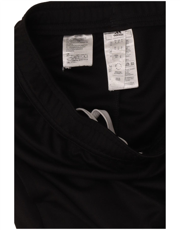 Adidas muške Aeroready hlače za trenirku Male crne poliesterske hlače