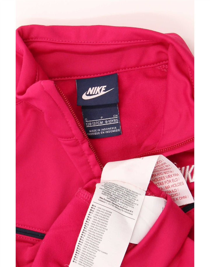 Nike Girls Trenirka Gornja jakna 8-9 Years Mala Pink Poliester