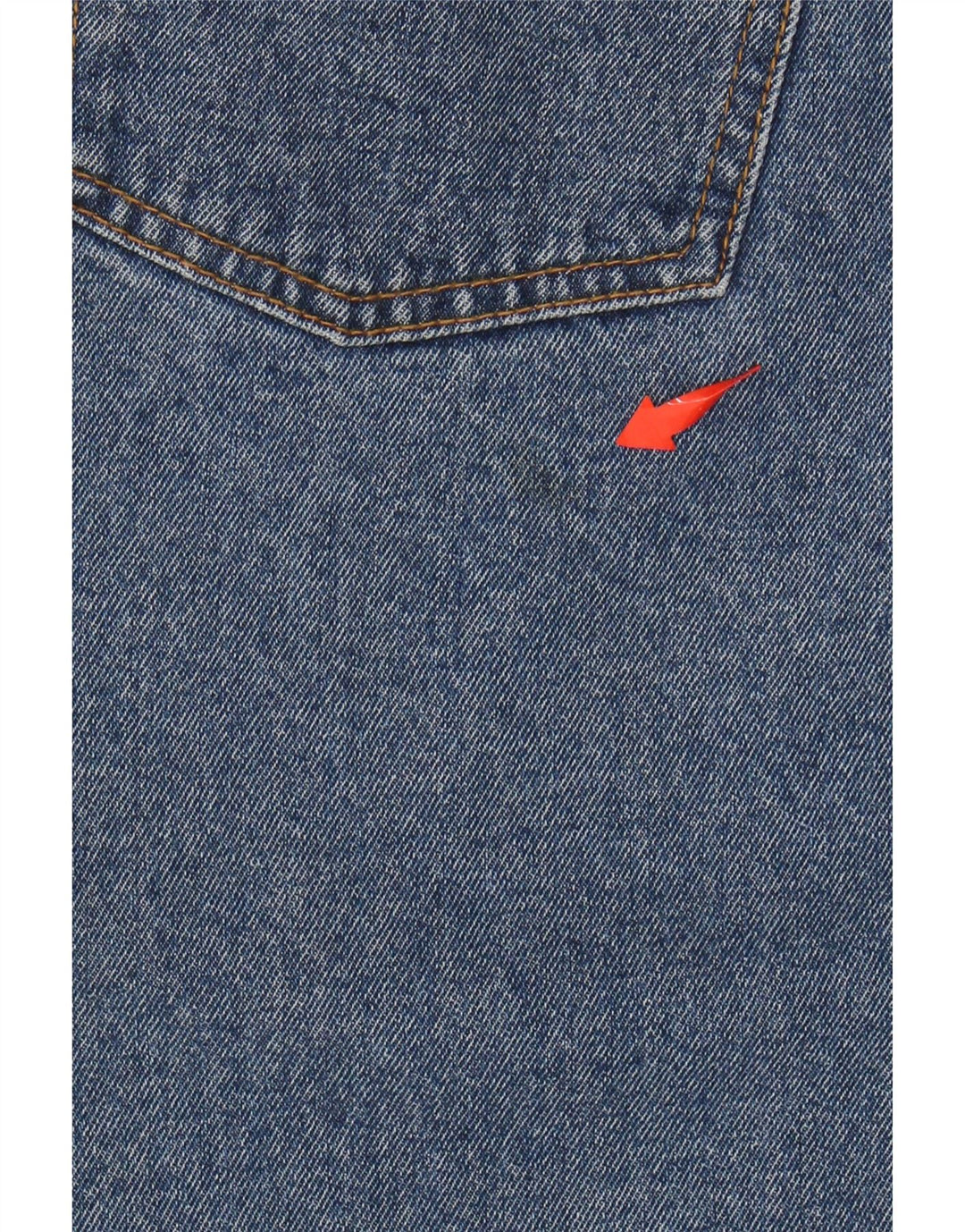 VINTAGE ženska traper suknja visokog struka UK 18 XL W32 Plava