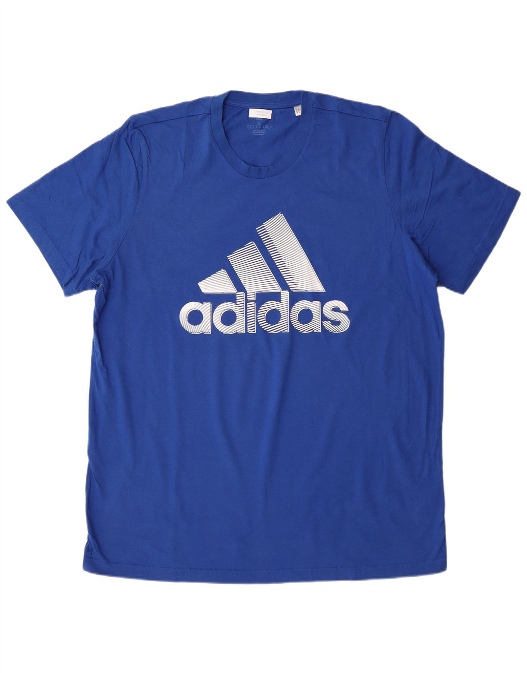 ADIDAS muška majica s grafičkim motivima XL, plavi pamuk