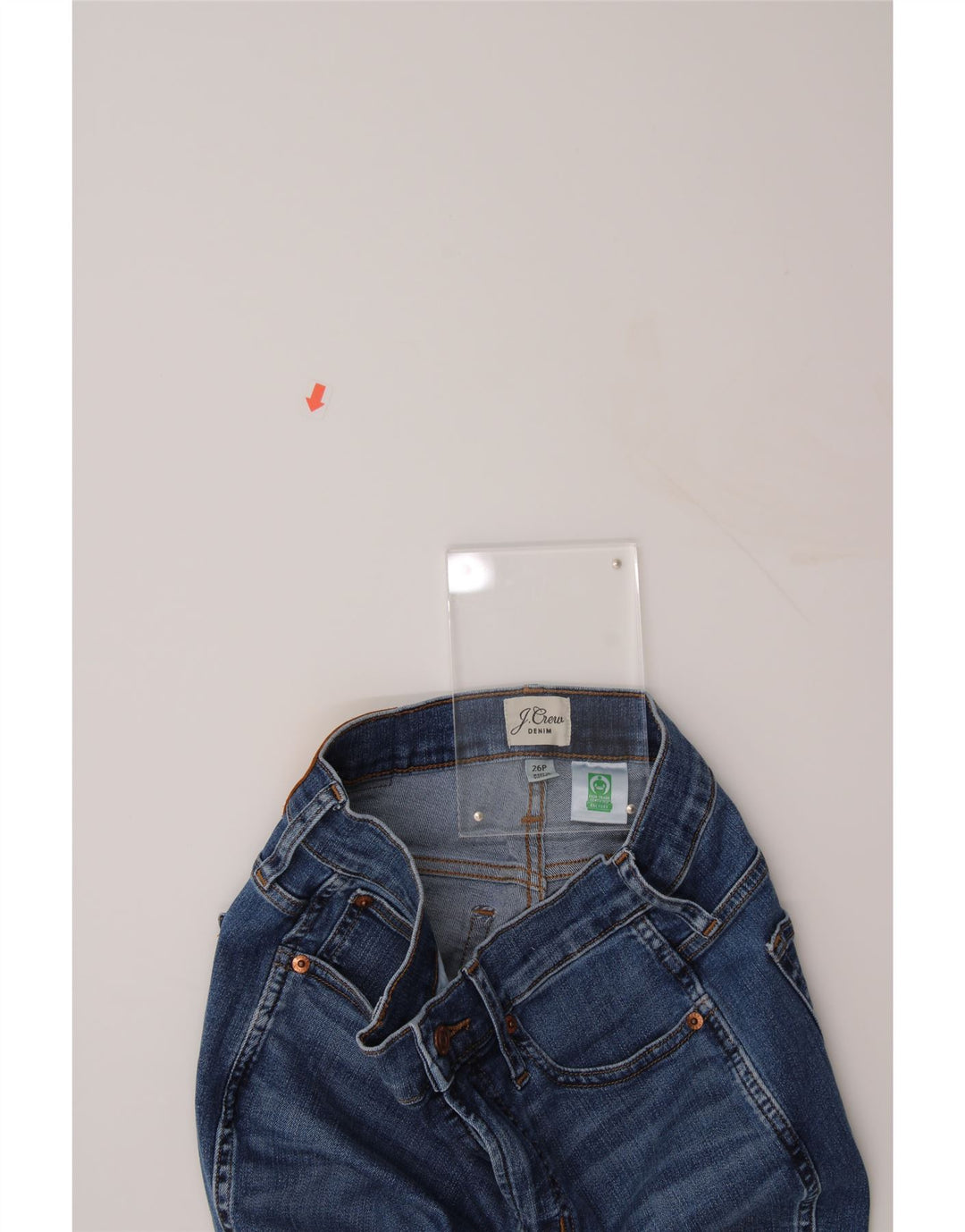 J. CREW Womens Straight Jeans W26 L26 Blue Cotton Vintage J. Crew and Second-Hand J. Crew from Messina Hembry 