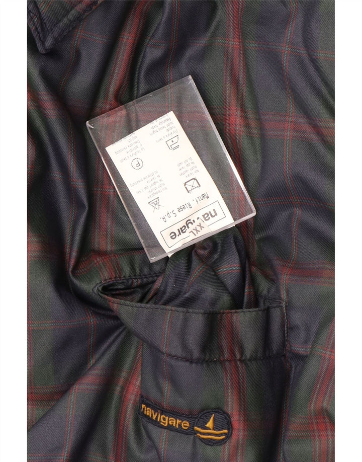 NAVIGARE muška dvostruka jakna UK 44 2XL tamnoplava vuna