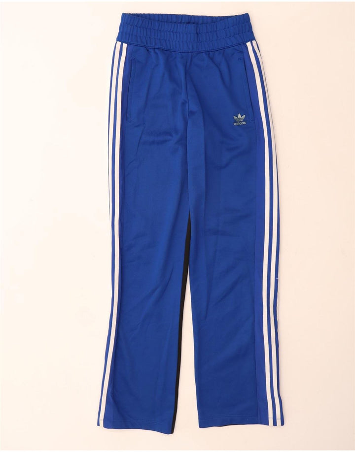 Adidas ženske hlače za trenirku UK 8 Small Blue Colourblock Poliester
