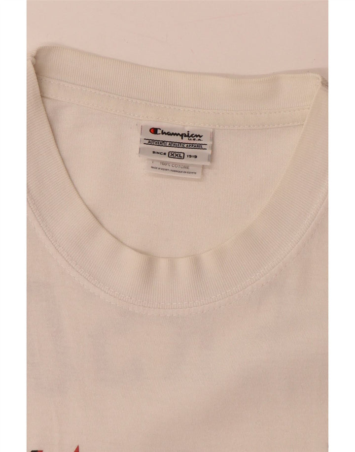 CHAMPION Muški top prsluk Allen Iverson Philadelphia Graphic 2XL Off White