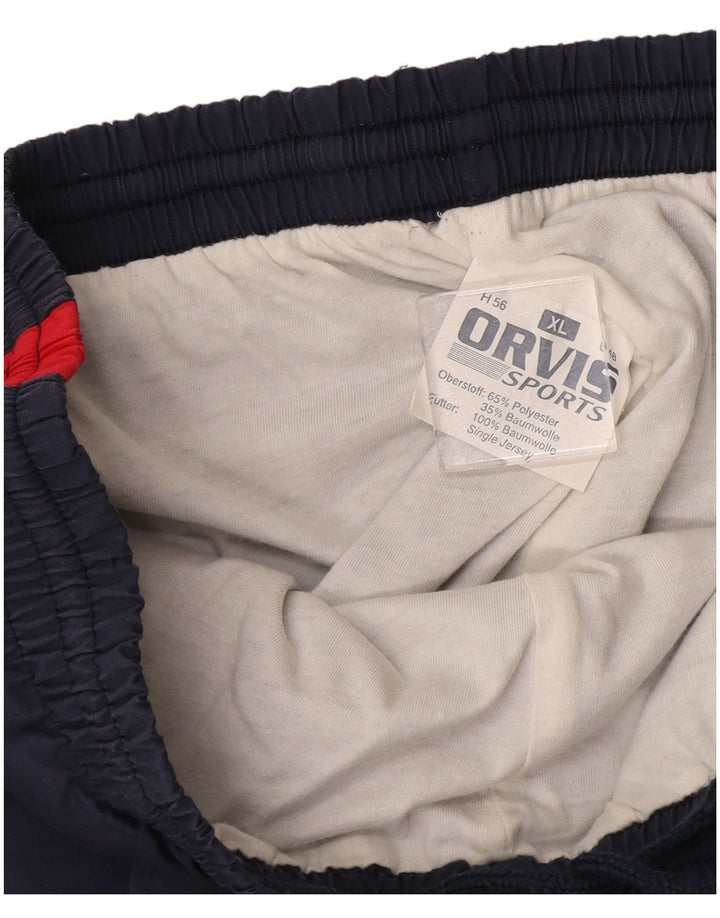 Orvis muške trenirke Hlače Joggers XL tamnoplavi poliester u boji