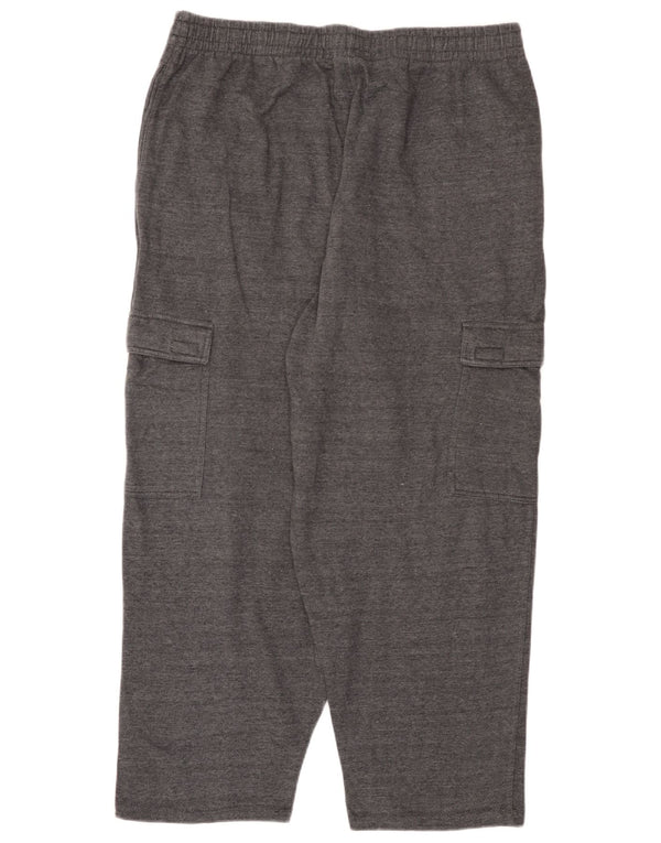 Russell atletske muške trenirke hlače 2XL sivi flekasti pamuk