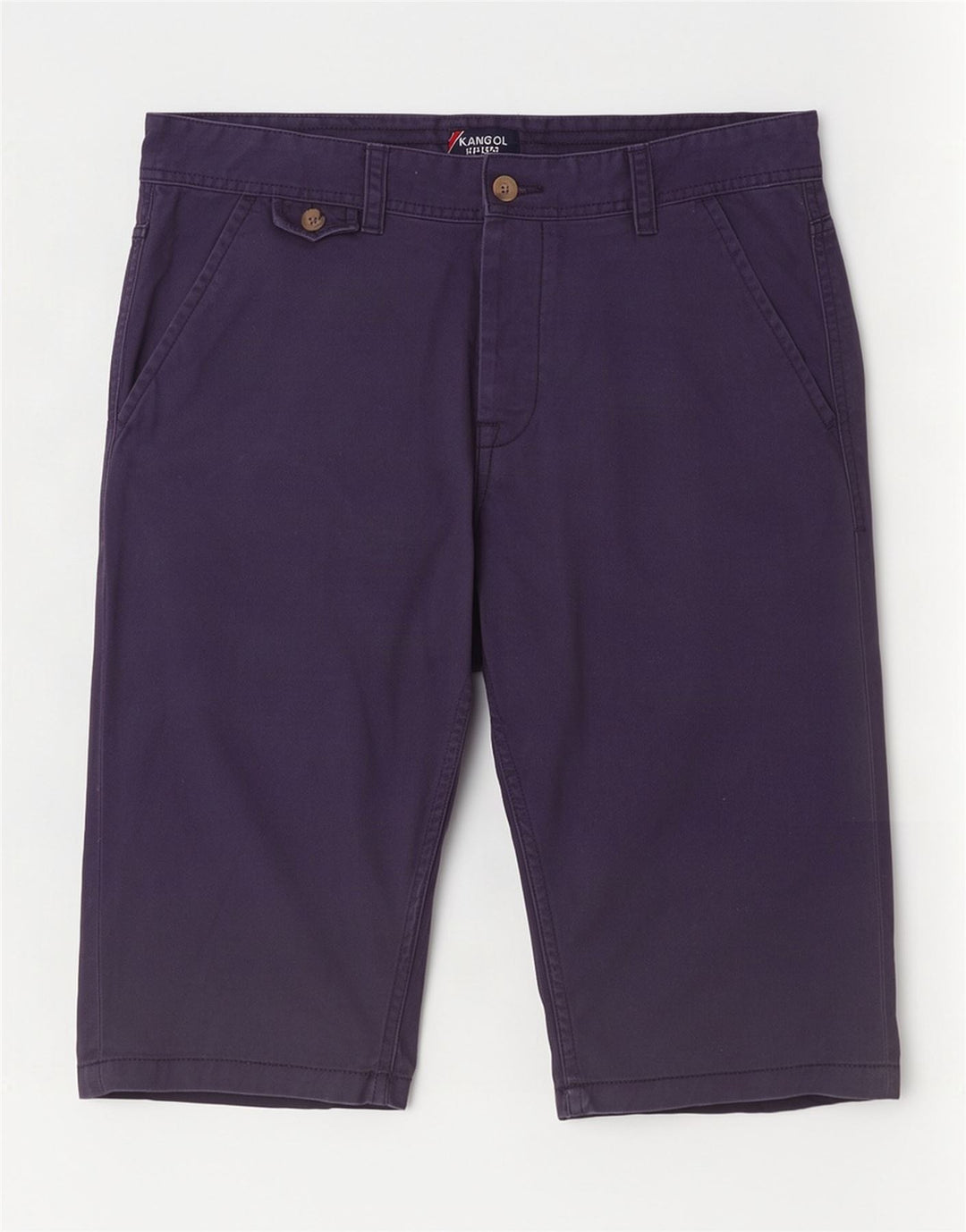 Kangol muške chino kratke hlače srednje veličine W32 tamnoplavi pamuk