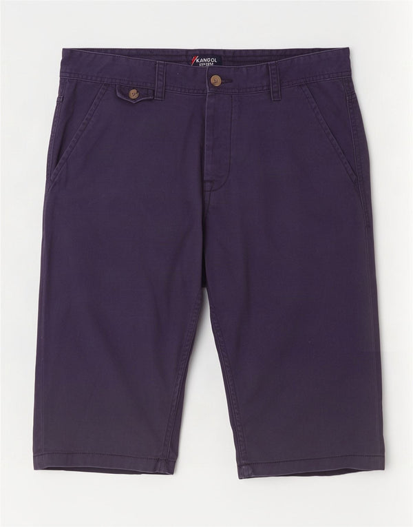Kangol muške chino kratke hlače srednje veličine W32 tamnoplavi pamuk
