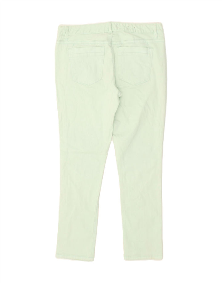 MOSSIMO Womens Skinny Jeans W34 L29 Green Cotton Vintage Mossimo and Second-Hand Mossimo from Messina Hembry 