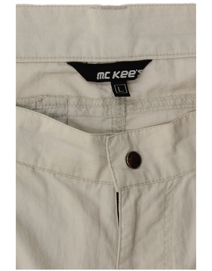 MC Kee's Cargo kratke hlače Large W34 sivi najlon