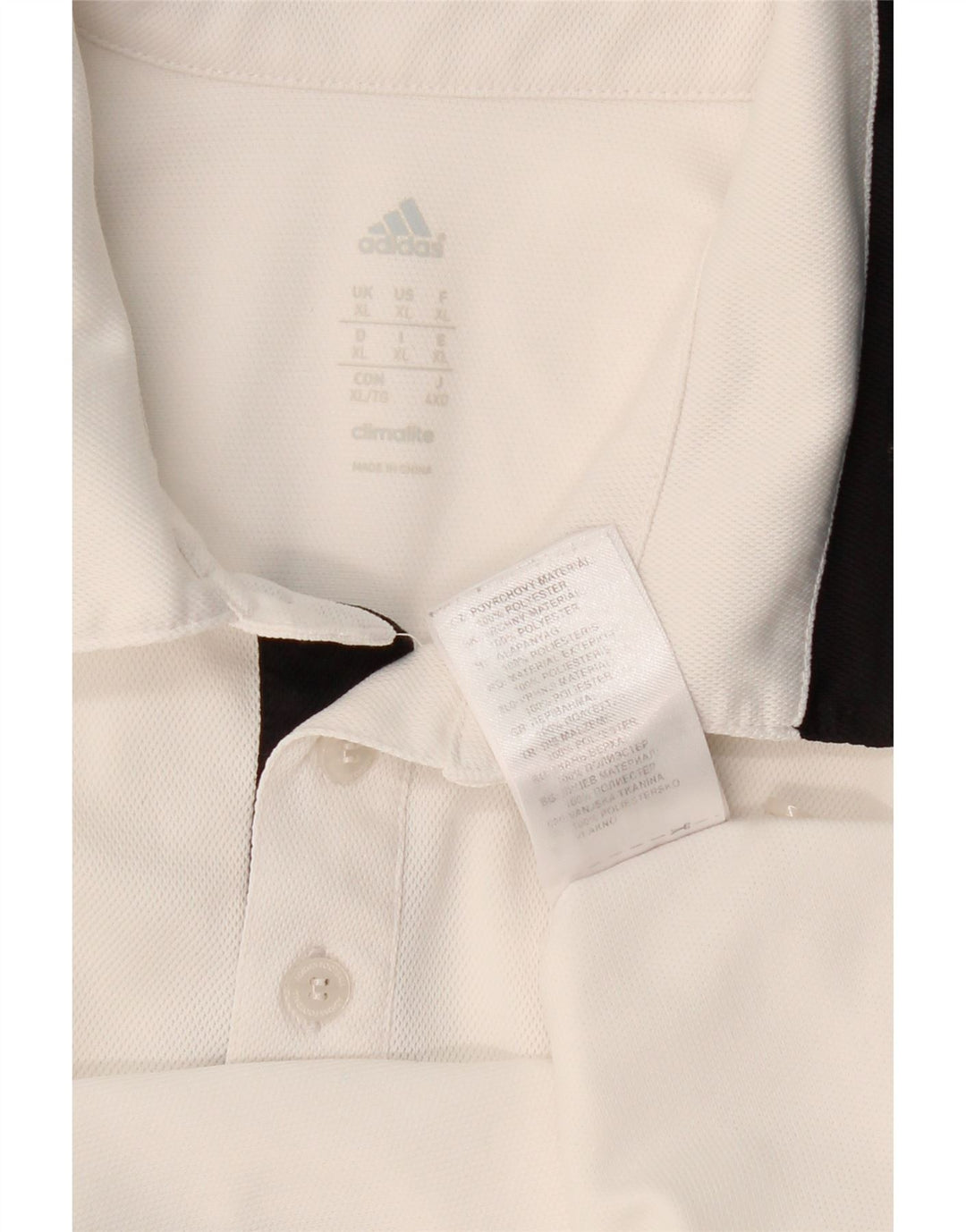 ADIDAS muška polo majica Climalite XL bijeli poliester u boji