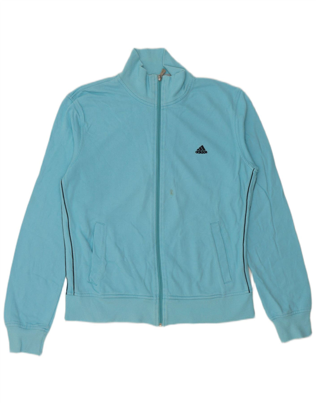 ADIDAS Ženska gornja jakna trenirke EU 44/46 Large Blue Cotton