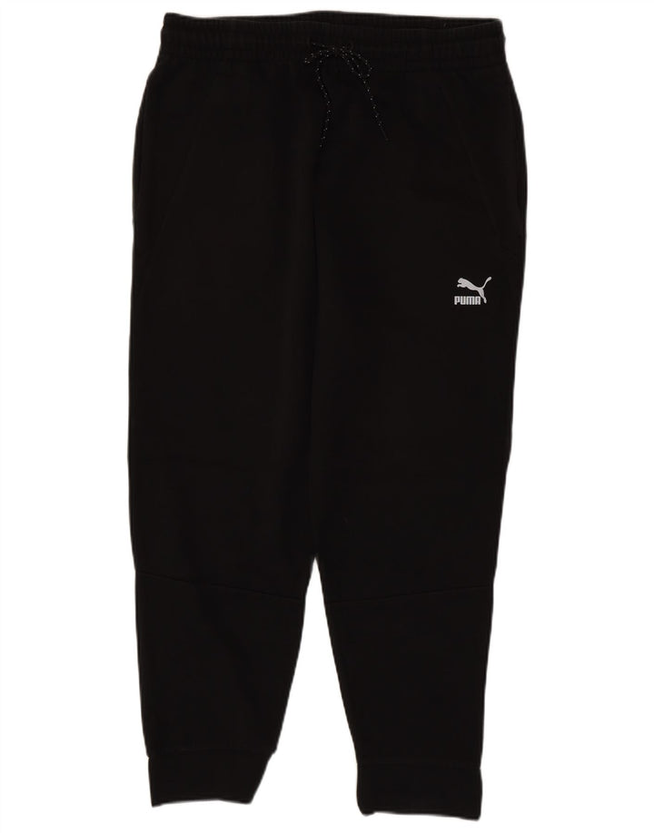 PUMA Muška trenirka Hlače Joggers Large Black Pamuk