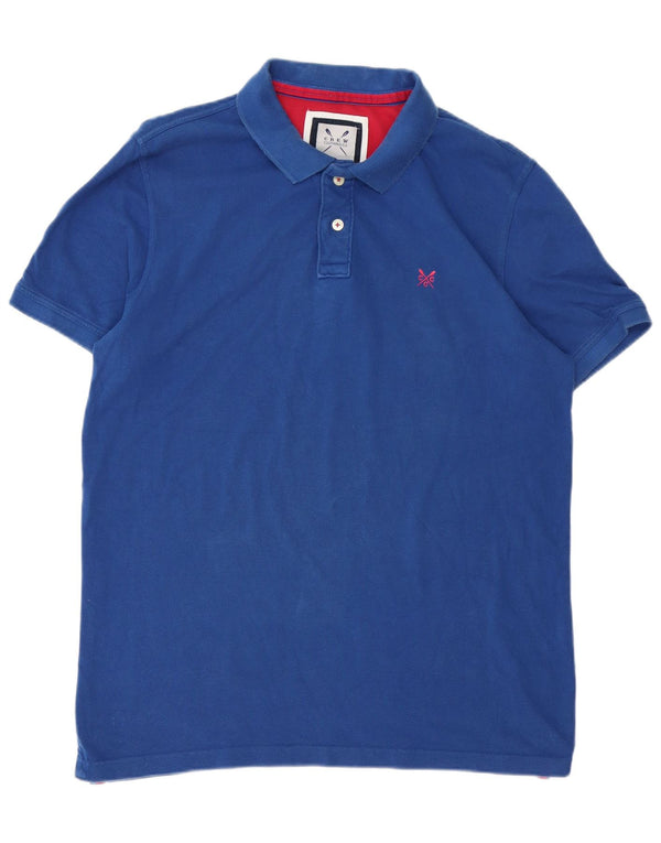 Crew Clothing Muška polo majica Large Blue Pamuk