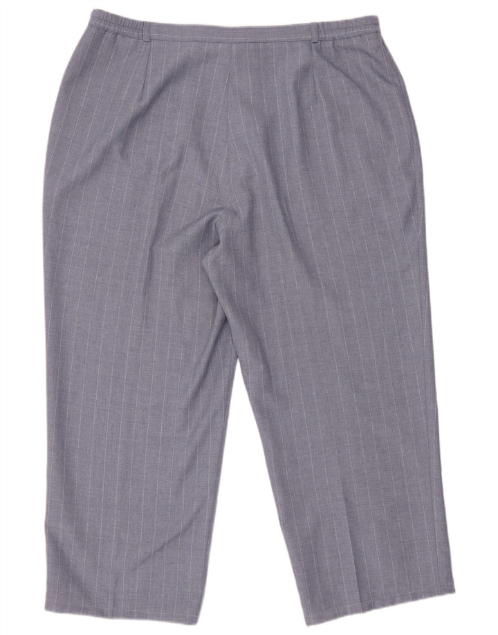 ST. BERNARD Ženske skraćene hlače visokog struka UK 20 2XL W34 L24 Plava