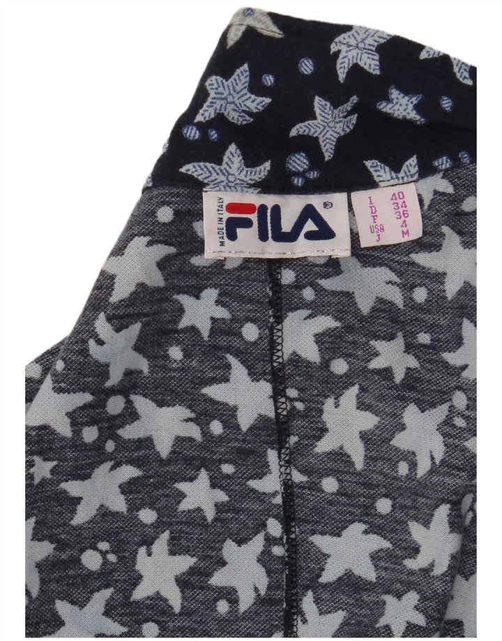 FILA ženski kombinezon bez rukava IT 40 Mali tamnoplavi cvjetni