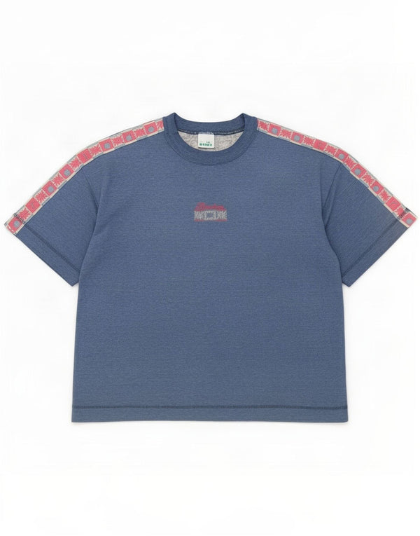 Diadora Ženska majica kratkih rukava s grafičkim motivima UK 14 srednje tamnoplavi pamuk